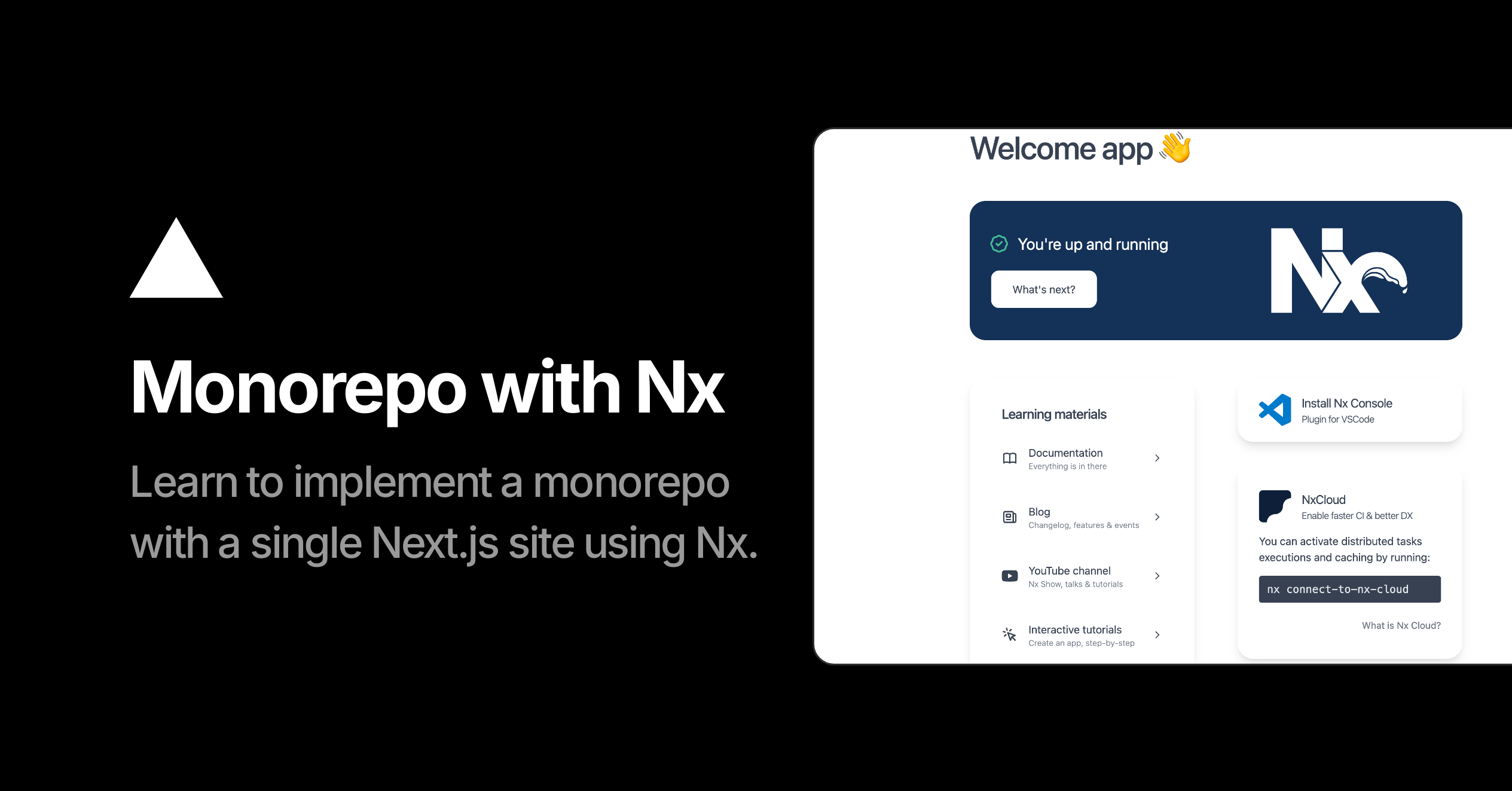 Monorepo With Nx Vercel